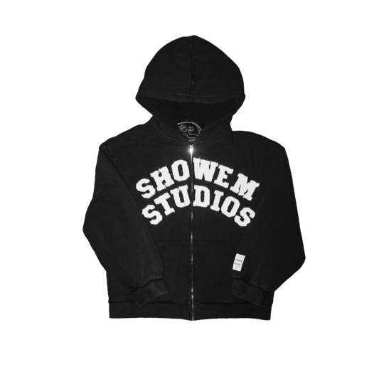 SHOWEM ‘STAPLE’ ZIP UP